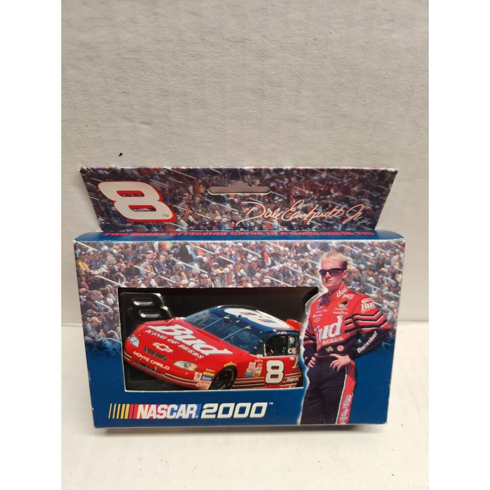 Dale Earnhardt Jr. NASCAR 2000 Playing Cards Collectible Tin - Two Decks